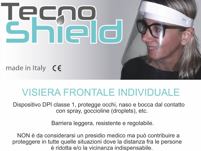 Visiera frontale individuale